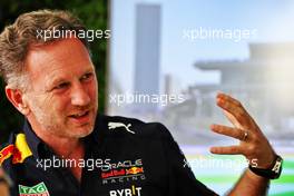 Christian Horner (GBR) Red Bull Racing Team Principal. 25.03.2022 Formula 1 World Championship, Rd 2, Saudi Arabian Grand Prix, Jeddah, Saudi Arabia, Practice Day.