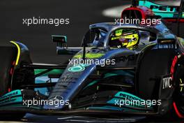Lewis Hamilton (GBR) Mercedes AMG F1 W13. 25.03.2022 Formula 1 World Championship, Rd 2, Saudi Arabian Grand Prix, Jeddah, Saudi Arabia, Practice Day.