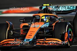 Lando Norris (GBR) McLaren MCL36. 25.03.2022 Formula 1 World Championship, Rd 2, Saudi Arabian Grand Prix, Jeddah, Saudi Arabia, Practice Day.