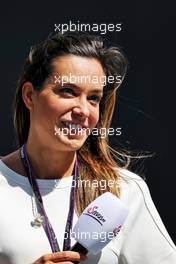 Andrea Schlager (AUT) Servus TV Presenter. 25.03.2022 Formula 1 World Championship, Rd 2, Saudi Arabian Grand Prix, Jeddah, Saudi Arabia, Practice Day.