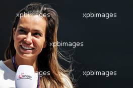 Andrea Schlager (AUT) Servus TV Presenter. 25.03.2022 Formula 1 World Championship, Rd 2, Saudi Arabian Grand Prix, Jeddah, Saudi Arabia, Practice Day.