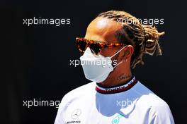 Lewis Hamilton (GBR) Mercedes AMG F1. 25.03.2022 Formula 1 World Championship, Rd 2, Saudi Arabian Grand Prix, Jeddah, Saudi Arabia, Practice Day.