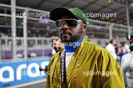 will.i.am (USA) Black Eyed Peas on the grid. 27.03.2022. Formula 1 World Championship, Rd 2, Saudi Arabian Grand Prix, Jeddah, Saudi Arabia, Race Day.