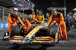 Daniel Ricciardo (AUS) McLaren MCL36 on the grid. 27.03.2022. Formula 1 World Championship, Rd 2, Saudi Arabian Grand Prix, Jeddah, Saudi Arabia, Race Day.