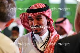 Prince Abdul Aziz bin Turki Al-Faisal (KSA) Saudi Sports Minister. 27.03.2022. Formula 1 World Championship, Rd 2, Saudi Arabian Grand Prix, Jeddah, Saudi Arabia, Race Day.