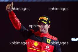 3rd place Carlos Sainz Jr (ESP) Ferrari. 27.03.2022. Formula 1 World Championship, Rd 2, Saudi Arabian Grand Prix, Jeddah, Saudi Arabia, Race Day.