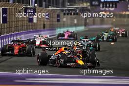 Max Verstappen (NLD) Red Bull Racing RB18. 27.03.2022. Formula 1 World Championship, Rd 2, Saudi Arabian Grand Prix, Jeddah, Saudi Arabia, Race Day.