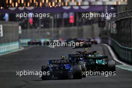 Nicholas Latifi (CDN) Williams Racing FW44. 27.03.2022. Formula 1 World Championship, Rd 2, Saudi Arabian Grand Prix, Jeddah, Saudi Arabia, Race Day.