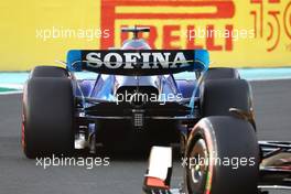 Alexander Albon (THA) Williams Racing FW44 rear wing. 26.03.2022. Formula 1 World Championship, Rd 2, Saudi Arabian Grand Prix, Jeddah, Saudi Arabia, Qualifying Day.