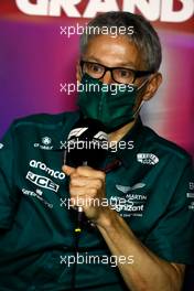 Mike Krack (LUX) Aston Martin F1 Team, Team Principal in the FIA Press Conference. 26.03.2022. Formula 1 World Championship, Rd 2, Saudi Arabian Grand Prix, Jeddah, Saudi Arabia, Qualifying Day.