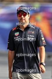 Sergio Perez (MEX) Red Bull Racing. 27.03.2022. Formula 1 World Championship, Rd 2, Saudi Arabian Grand Prix, Jeddah, Saudi Arabia, Race Day.