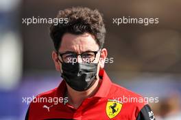 Mattia Binotto (ITA) Ferrari Team Principal. 24.03.2022. Formula 1 World Championship, Rd 2, Saudi Arabian Grand Prix, Jeddah, Saudi Arabia, Preparation Day.