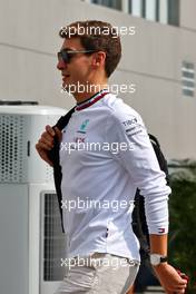 George Russell (GBR) Mercedes AMG F1. 30.09.2022. Formula 1 World Championship, Rd 17, Singapore Grand Prix, Marina Bay Street Circuit, Singapore, Practice Day.
