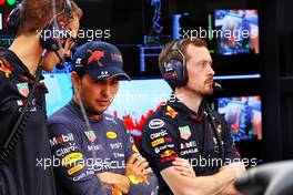 Sergio Perez (MEX) Red Bull Racing. 30.09.2022. Formula 1 World Championship, Rd 17, Singapore Grand Prix, Marina Bay Street Circuit, Singapore, Practice Day.