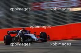 Alex Albon (THA), Williams F1 Team  30.09.2022. Formula 1 World Championship, Rd 17, Singapore Grand Prix, Marina Bay Street Circuit, Singapore, Practice Day.