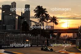 Lance Stroll (CDN) Aston Martin F1 Team AMR22. 30.09.2022. Formula 1 World Championship, Rd 17, Singapore Grand Prix, Marina Bay Street Circuit, Singapore, Practice Day.
