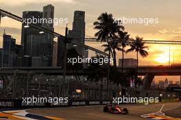 Daniel Ricciardo (AUS) McLaren MCL36. 30.09.2022. Formula 1 World Championship, Rd 17, Singapore Grand Prix, Marina Bay Street Circuit, Singapore, Practice Day.
