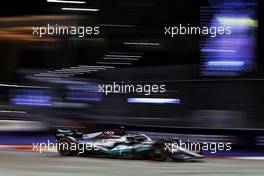 George Russell (GBR) Mercedes AMG F1 W13. 30.09.2022. Formula 1 World Championship, Rd 17, Singapore Grand Prix, Marina Bay Street Circuit, Singapore, Practice Day.