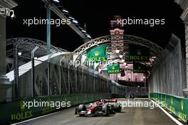 Valtteri Bottas (FIN) Alfa Romeo F1 Team C42. 30.09.2022. Formula 1 World Championship, Rd 17, Singapore Grand Prix, Marina Bay Street Circuit, Singapore, Practice Day.