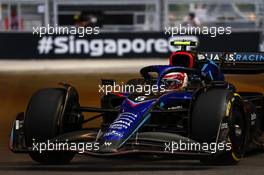 Nicholas Latifi (CDN), Williams Racing  30.09.2022. Formula 1 World Championship, Rd 17, Singapore Grand Prix, Marina Bay Street Circuit, Singapore, Practice Day.