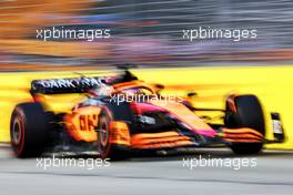 Daniel Ricciardo (AUS) McLaren MCL36. 30.09.2022. Formula 1 World Championship, Rd 17, Singapore Grand Prix, Marina Bay Street Circuit, Singapore, Practice Day.