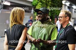 will.i.am (USA) Black Eyed Peas. 30.09.2022. Formula 1 World Championship, Rd 17, Singapore Grand Prix, Marina Bay Street Circuit, Singapore, Practice Day.