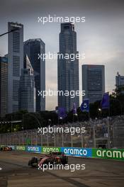 Charles Leclerc (MON) Ferrari F1-75. 30.09.2022. Formula 1 World Championship, Rd 17, Singapore Grand Prix, Marina Bay Street Circuit, Singapore, Practice Day.