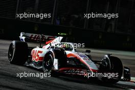 Mick Schumacher (GER) Haas VF-22. 30.09.2022. Formula 1 World Championship, Rd 17, Singapore Grand Prix, Marina Bay Street Circuit, Singapore, Practice Day.