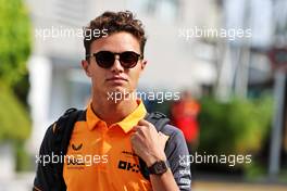 Lando Norris (GBR) McLaren. 30.09.2022. Formula 1 World Championship, Rd 17, Singapore Grand Prix, Marina Bay Street Circuit, Singapore, Practice Day.