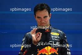 1st place Sergio Perez (MEX) Red Bull Racing RB18. 02.10.2022. Formula 1 World Championship, Rd 17, Singapore Grand Prix, Marina Bay Street Circuit, Singapore, Race Day.