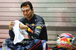 Sergio Perez (MEX), Red Bull Racing  02.10.2022. Formula 1 World Championship, Rd 17, Singapore Grand Prix, Marina Bay Street Circuit, Singapore, Race Day.