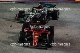 Carlos Sainz Jr (ESP), Scuderia Ferrari  02.10.2022. Formula 1 World Championship, Rd 17, Singapore Grand Prix, Marina Bay Street Circuit, Singapore, Race Day.