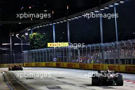 Lando Norris (GBR) McLaren MCL36. 02.10.2022. Formula 1 World Championship, Rd 17, Singapore Grand Prix, Marina Bay Street Circuit, Singapore, Race Day.