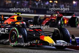Sergio Perez (MEX) Red Bull Racing RB18.  02.10.2022. Formula 1 World Championship, Rd 17, Singapore Grand Prix, Marina Bay Street Circuit, Singapore, Race Day.
