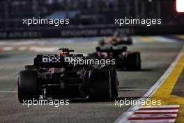 Daniel Ricciardo (AUS) McLaren MCL36. 02.10.2022. Formula 1 World Championship, Rd 17, Singapore Grand Prix, Marina Bay Street Circuit, Singapore, Race Day.