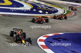 Sergio Perez (MEX), Red Bull Racing  02.10.2022. Formula 1 World Championship, Rd 17, Singapore Grand Prix, Marina Bay Street Circuit, Singapore, Race Day.