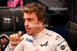 Fernando Alonso (ESP) Alpine F1 Team. 01.10.2022. Formula 1 World Championship, Rd 17, Singapore Grand Prix, Marina Bay Street Circuit, Singapore, Qualifying Day.
