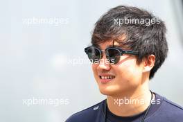 Yuki Tsunoda (JPN) AlphaTauri. 01.10.2022. Formula 1 World Championship, Rd 17, Singapore Grand Prix, Marina Bay Street Circuit, Singapore, Qualifying Day.