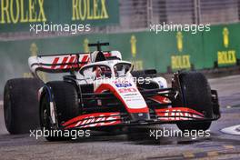 Kevin Magnussen (DEN) Haas VF-22. 01.10.2022. Formula 1 World Championship, Rd 17, Singapore Grand Prix, Marina Bay Street Circuit, Singapore, Qualifying Day.