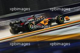 Daniel Ricciardo (AUS) McLaren MCL36. 01.10.2022. Formula 1 World Championship, Rd 17, Singapore Grand Prix, Marina Bay Street Circuit, Singapore, Qualifying Day.