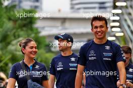 Alexander Albon (THA) Williams Racing. 02.10.2022. Formula 1 World Championship, Rd 17, Singapore Grand Prix, Marina Bay Street Circuit, Singapore, Race Day.