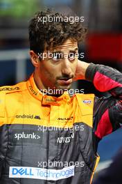 Daniel Ricciardo (AUS) McLaren. 29.09.2022. Formula 1 World Championship, Rd 17, Singapore Grand Prix, Marina Bay Street Circuit, Singapore, Preparation Day.
