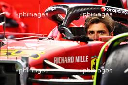 Carlos Sainz Jr (ESP) Ferrari F1-75. 29.09.2022. Formula 1 World Championship, Rd 17, Singapore Grand Prix, Marina Bay Street Circuit, Singapore, Preparation Day.
