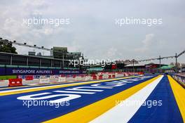 Track Atmosphere  29.09.2022. Formula 1 World Championship, Rd 17, Singapore Grand Prix, Marina Bay Street Circuit, Singapore, Preparation Day.