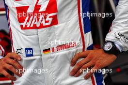 Mick Schumacher (GER) Haas F1 Team. 29.09.2022. Formula 1 World Championship, Rd 17, Singapore Grand Prix, Marina Bay Street Circuit, Singapore, Preparation Day.
