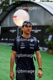 Nicholas Latifi (CDN) Williams Racing. 29.09.2022. Formula 1 World Championship, Rd 17, Singapore Grand Prix, Marina Bay Street Circuit, Singapore, Preparation Day.