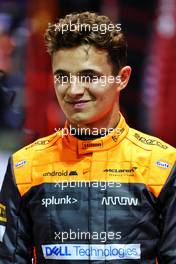 Lando Norris (GBR) McLaren. 29.09.2022. Formula 1 World Championship, Rd 17, Singapore Grand Prix, Marina Bay Street Circuit, Singapore, Preparation Day.