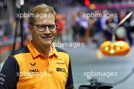 Andreas Seidl, McLaren Managing Director. 29.09.2022. Formula 1 World Championship, Rd 17, Singapore Grand Prix, Marina Bay Street Circuit, Singapore, Preparation Day.