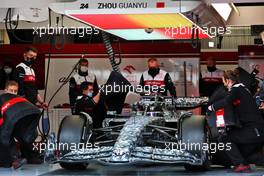 Guanyu Zhou (CHN) Alfa Romeo F1 Team C42. 25.02.2022. Formula One Testing, Day Three, Barcelona, Spain. Friday.