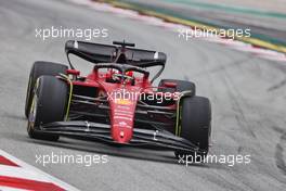 Charles Leclerc (MON) Ferrari F1-75. 25.02.2022. Formula One Testing, Day Three, Barcelona, Spain. Friday.